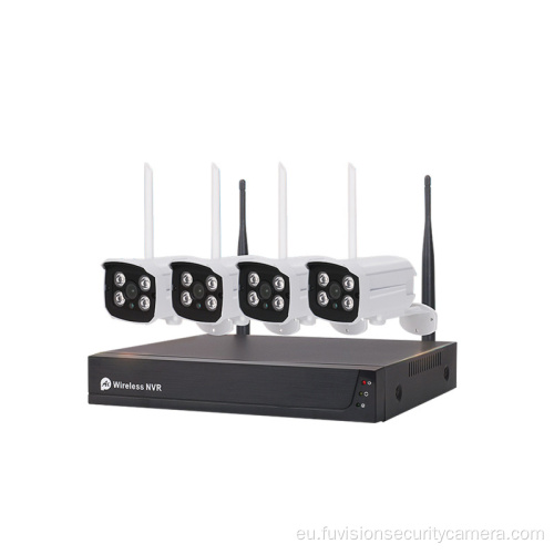 WIFI 1080P Kanpoko IP Segurtasun Cctv Kamera Sistema